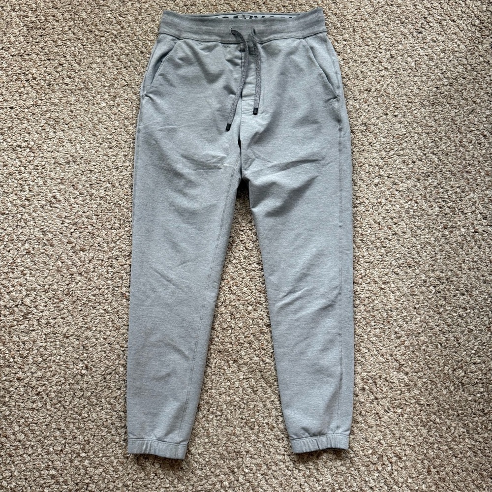 SAXX Down Time Lounge Pant in Heather Grey Size Small